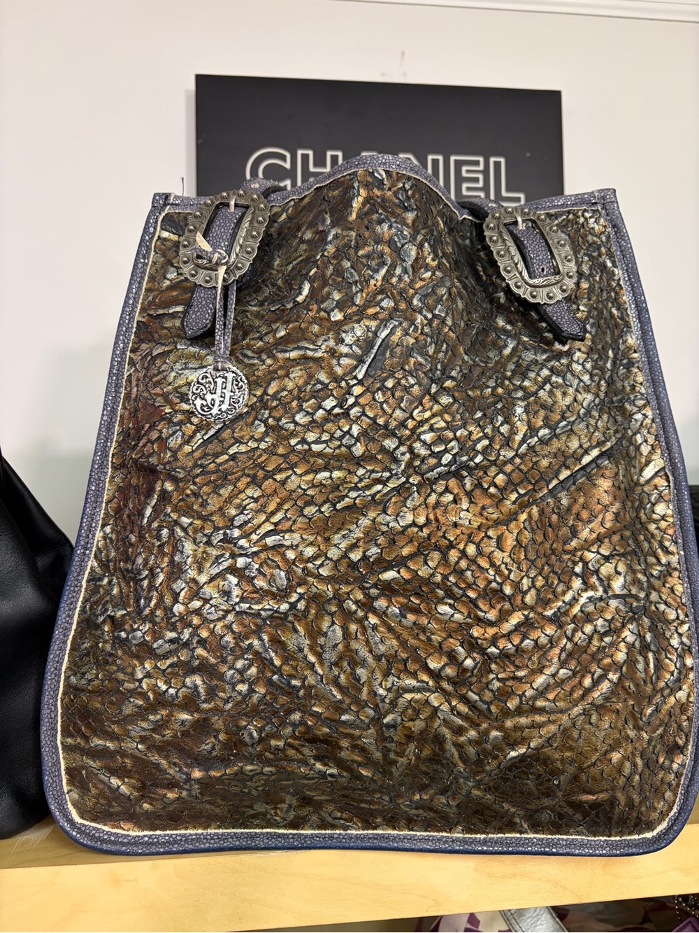 DOUBLE J SADDLERY LEATHER TOTE